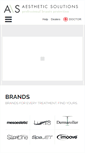 Mobile Screenshot of aesthetic-solutions.be